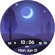 Time Scene Digital watch face screenshot 5