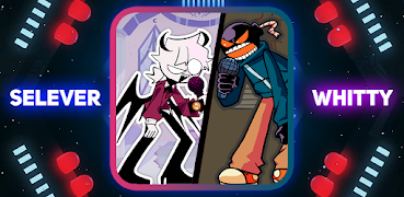 FNF Friday Night Funny Mod: Whitty vs Selever Test 海報