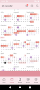 WomanLog Period Calendar screenshot 5