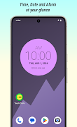 Clock Wallpaper: Touch Circle 스크린샷 1