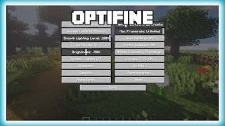 Optifine Mod for Minecraft poster
