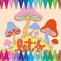 Cute Mushroom Coloring Book