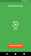 Undo Notification FREE Cartaz