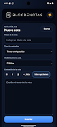 Bloc de notas: Notepad simple screenshot 2