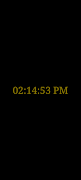 Fullscreen Clock Screenshot 2