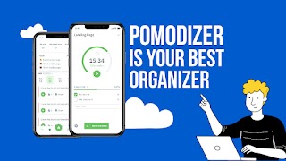 برنامه‌نما Pomodoro Focus Timer & Planner عکس از صفحه