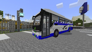 Bus Telolet Mod Minecraft screenshot 1