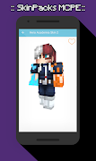 SkinPacks HeroAcademia for Min اسکرین شاٹ 2