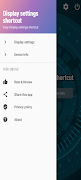 Display settings shortcut screenshot 4