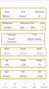 Character Sheet 5e Screenshot 5