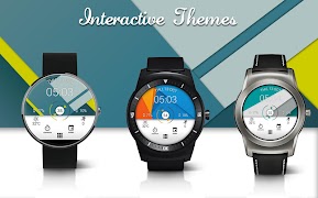 Watch Face - Material Interactive ảnh chụp màn hình 5