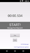 Sample Stopwatch for CUT-IN পোস্টার