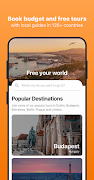Freetour.com - travel app poster
