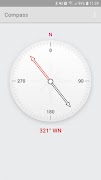 برنامه‌نما Compass (Digital Compass) عکس از صفحه