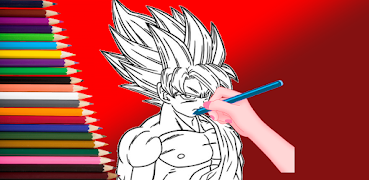Ultra Instinct Coloring Book تصوير الشاشة 2
