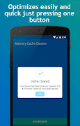 Memory Cache Cleaner اسکرین شاٹ 1