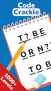 Code Crackle - Cryptogram game تصوير الشاشة 1