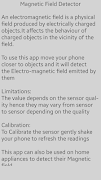 Magnetic Field Detector / Magnetic Field Sensor screenshot 1
