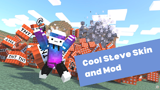Steve Mod Skins for Minecraft Cartaz