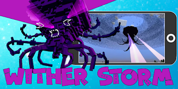 Wither Storm mod الملصق