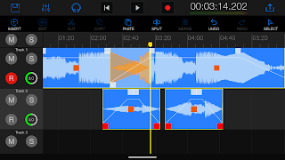 EZAudioCut-MT audio editor ảnh chụp màn hình 1