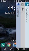 PaperLaunch: Side launcher اسکرین شاٹ 1
