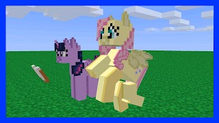 Pony Horses Mod Minecraft screenshot 1