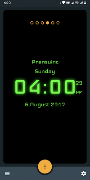 Digital Clock captura de pantalla 3