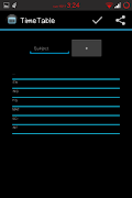 MySchoolScheduler imagem de tela 1