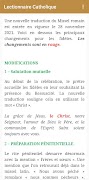 Lectionnaire Catholique/Bible screenshot 3