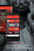 برنامه‌نما eMusic: Music Store & Player عکس از صفحه