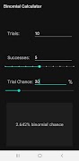 Instant Refresh Binomial Calcu ภาพหน้าจอ 2