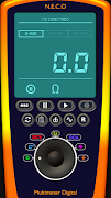 برنامه‌نما Multimeter/Oscilloscope Pro عکس از صفحه