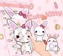 Cute Pink Kitty Theme screenshot 7