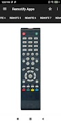 برنامه‌نما Remote Control For VU عکس از صفحه