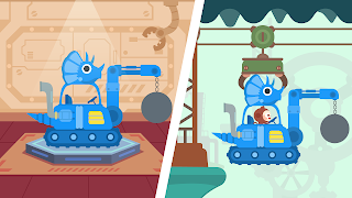 Dinosaur Car Games：DuDu Games captura de pantalla 2