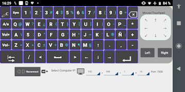 برنامه‌نما Emulate Mouse Computer WiFi عکس از صفحه
