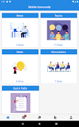 برنامه‌نما QuestionPro - Communities عکس از صفحه