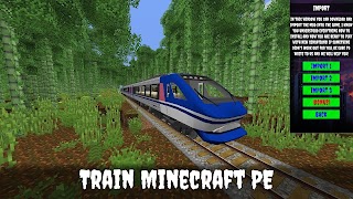 برنامه‌نما Train Mod for Minecraft PE عکس از صفحه