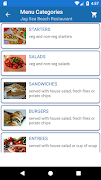 Restaurant Menu Screenshot 1
