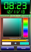 LED clock widget free screenshot 3