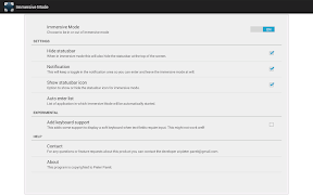 برنامه‌نما Immersive Full-Screen Mode عکس از صفحه
