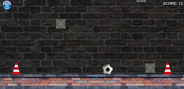 Fußball rollen Plakat