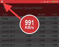 Internet Speed Meter Real Plakat