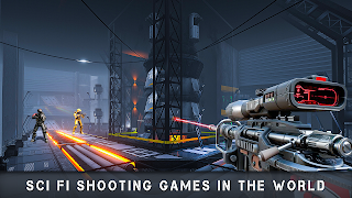 Sci-Fi Offline Shooting Games syot layar 6