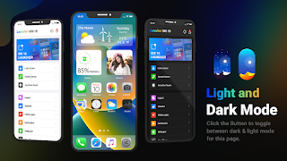 Launcher iOS 16 - iLauncher syot layar 6