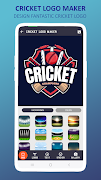 Poster Creatore di loghi di cricket