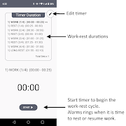 Focus Flow Timer Plakat