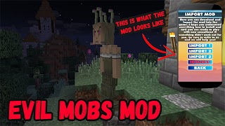 Evil Mobs Mod For Minecraft PE Ekran Görüntüsü 2