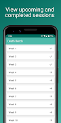 Deathbench Bench Press Program ảnh chụp màn hình 1